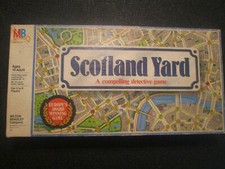 Scotland Yard Board Game by Milton Bradley