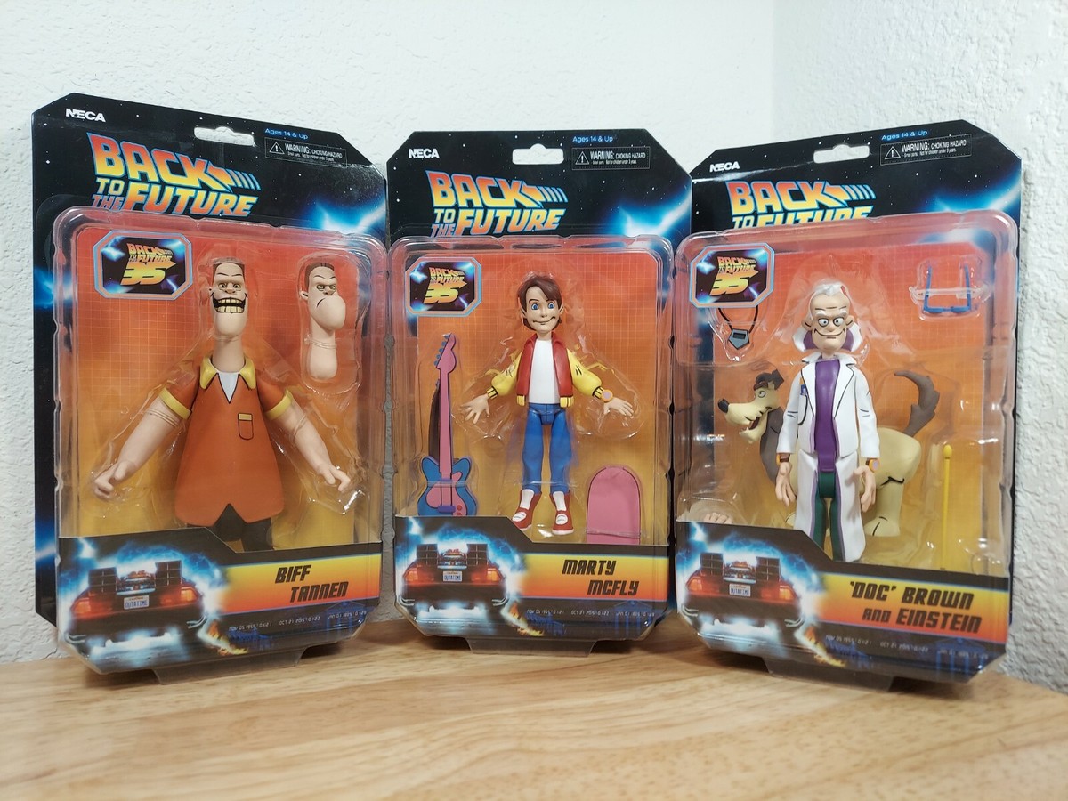 NECA Back To The Future Marty Doc Biff 6