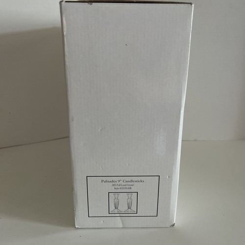 Fifth Avenue crystal, “Palisades” 2 7” single candlestick. Brand New. Never Used - 第 10/11 張圖片