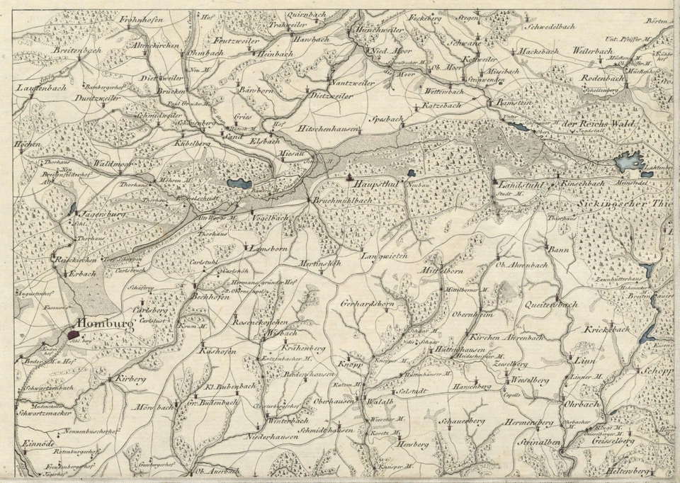 Antique Map "Battles of Pirmasens and Kaiserslautern" (Germany) Grawert, 1793 - Image 3 of 4