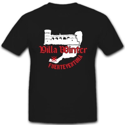 Villa Winter Westküste Halbinsel Jandia Kanarischen Insel Fuerteventura T Shirt 