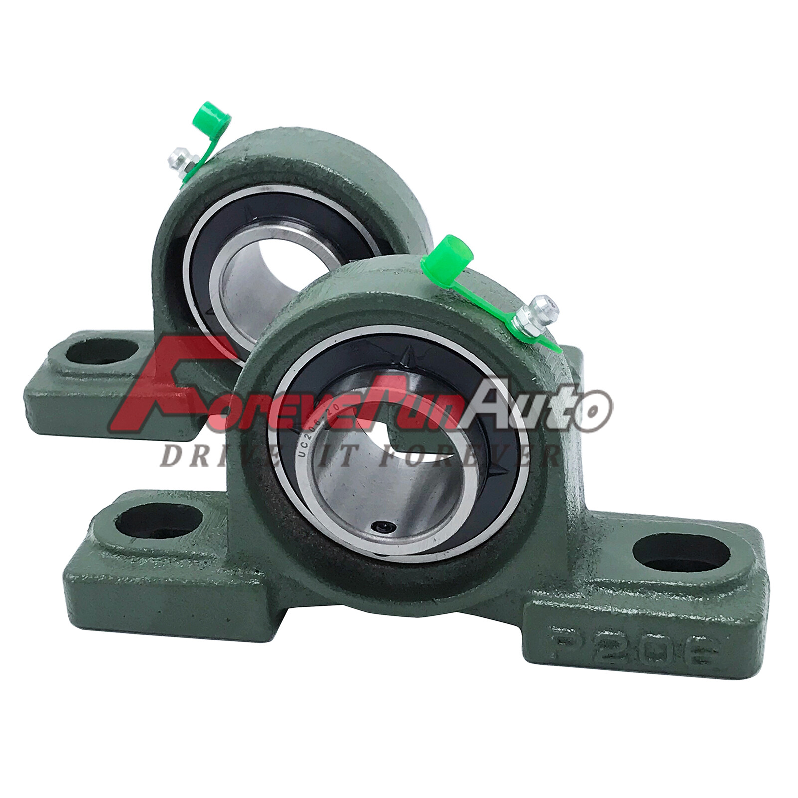 Cuscinetto UCP206-20 2 Cuscinetti A Blocco UCP206-20 Da 1-1/4", Base Solida, Ideali Per Applicazioni Industriali Blocco Cuscinetto 1-1/4 - Foto 2