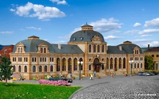 Baden Train station kit HO Gauge Vollmer 43560