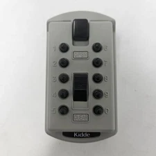 Kidde AccessPoint KeySafe Auto Permanent Titanium Button Security Push Lockbox