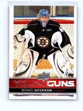 2012-13 Upper Deck - Young Guns Michael Hutchinson Rookie #206 (RC)