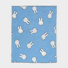 Miffy Kids Throw Blanket Blue - Miffy by Pillowfort 50" X 60" - NWT