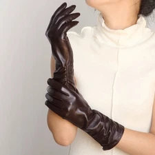 Ladies Woman Genuine Nappa Leather Dress Classic Gloves Many Color On Sale #L010