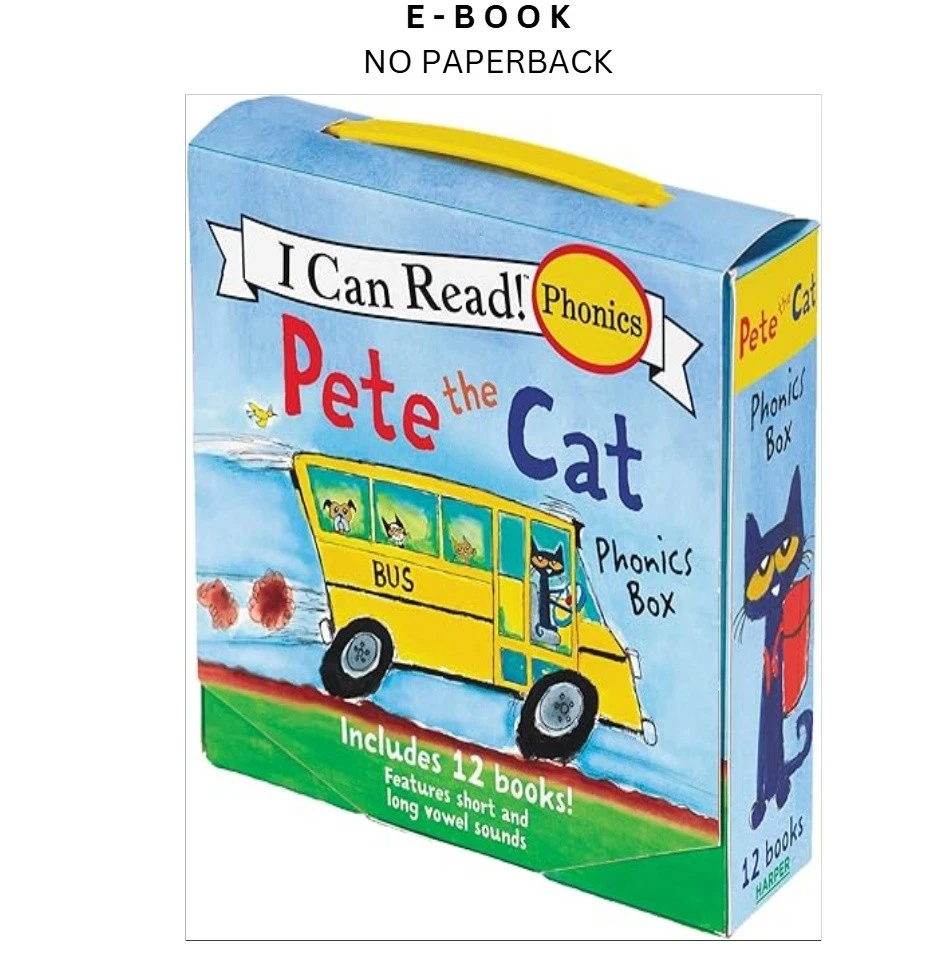 Pete the Cat 12-Book Phonics Fun! ebook | LD Global Digital Ebook Store Buy Pete the Cat 12-Book Phonics Fun! ebook, instant digital download PDF from LD Global