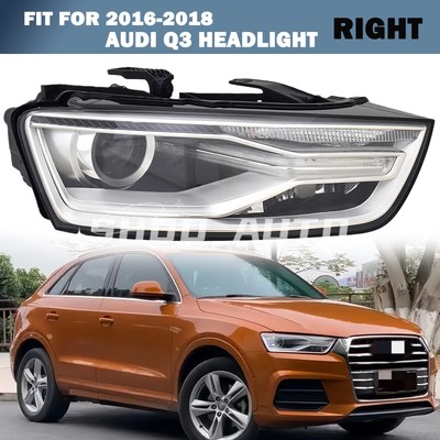 Complete FIT 2016-2018 Audi Q3 Right RH XENON HID HIDHEADLIGHT OE 8U0941044E