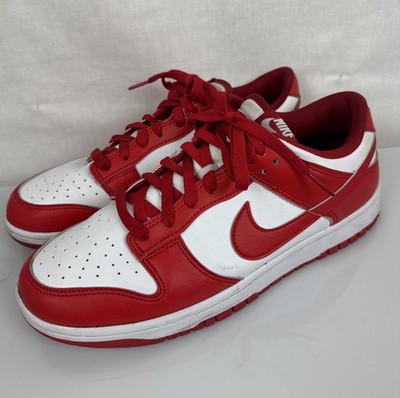 Nike Dunk Retro SP Low St. John's Red White Size 10