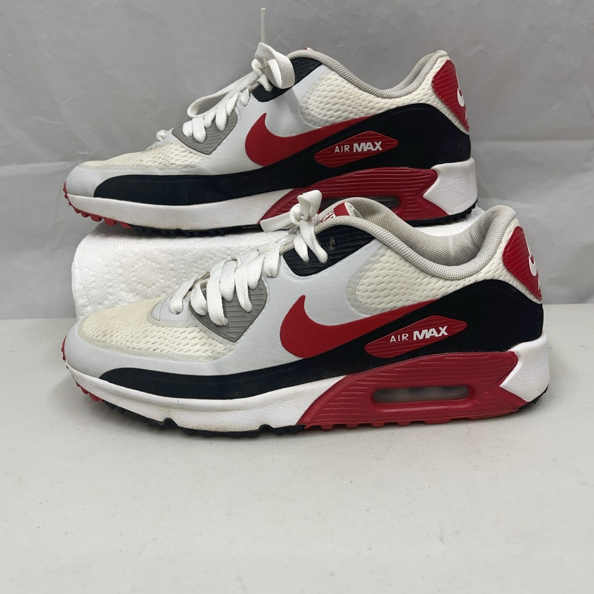 nike air max 90 womens red and white
