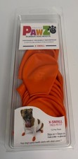 PawZ Rubber Dog Boots - Waterproof Non-Slip Dog Shoes for Hot Pavement, 12 Pack