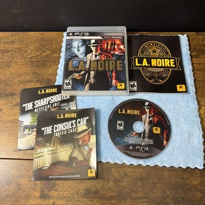 LA Noire (Sony PlayStation 3, 2011) PS3 Rockstar Game Complete CIB Tested