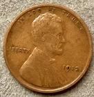 1912p  Lincoln Wheat Cent - [F] Fine - Better Grade ~ C028
