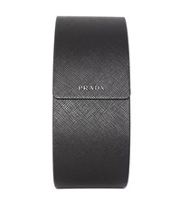 PRADA Saffiano Black Sunglasses Case Gift Box Set with Original Cloth and Card