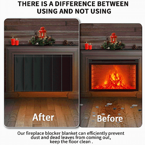 Advanced Fireplace Draft Stopper Seal Chimney Drafts Stay Warm in Winter - Picture 5 of 16