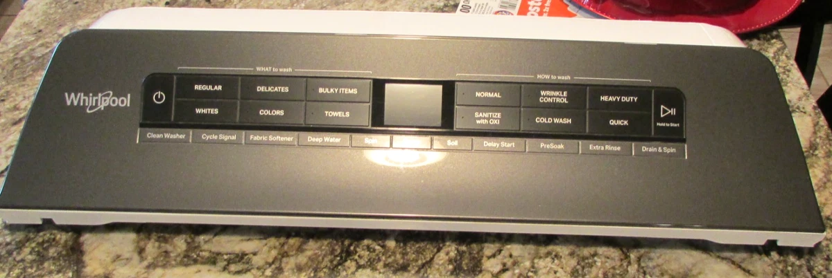 Pannello Controllo Touchpad Lavatrice Whirlpool W10640072 - Usato Funzionante - Foto 3