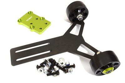 Billet Machined Green Wheelie Bar Set for Arrma 1/5 Kraton 4X4 8S BLX ARA320536