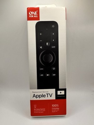 One For All Apple TV Replacement Remote UEI-R39000 Siri Voice Control New