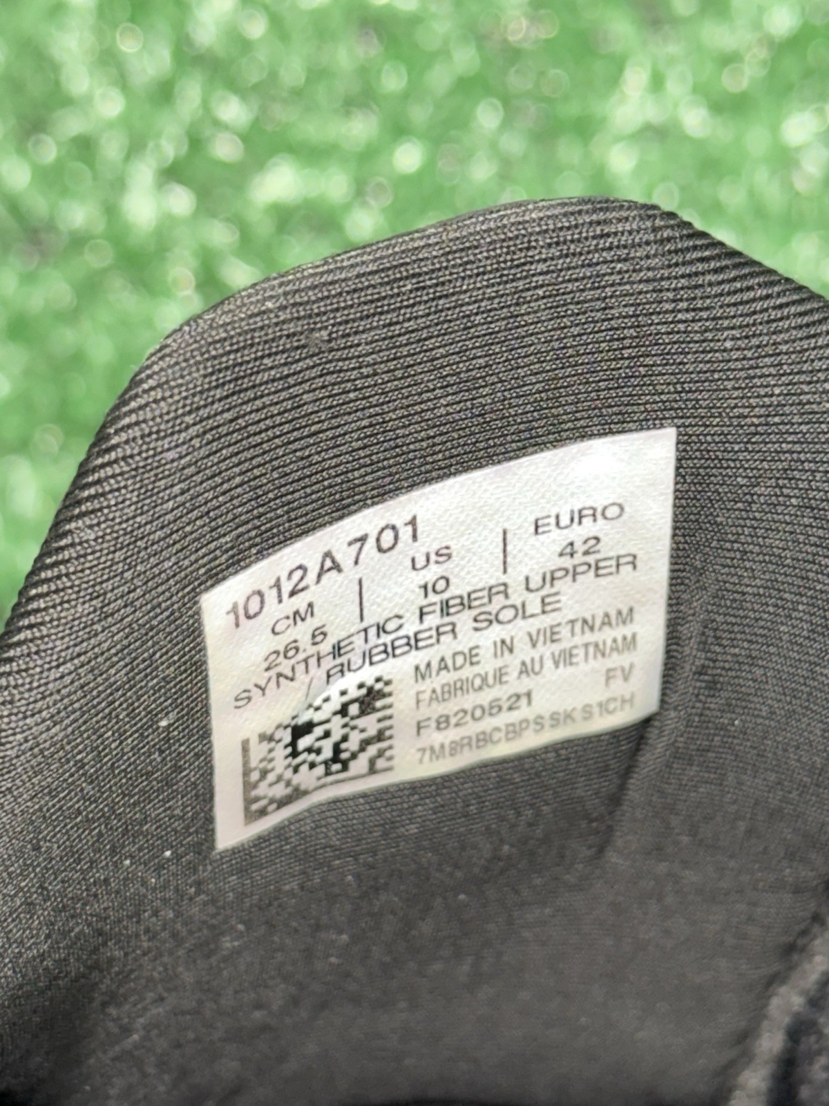 Asics Dynablast Womens Size 10 Black Purple Gym Running Shoes Sneakers 1012A701 thumbnail 9