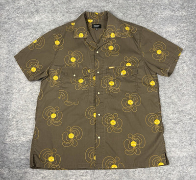 Seager Co Shirt Mens XL Vision Whippersnapper Pearl Snap Short Sleeve Camp
