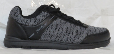 KR STRIKEFORCE MEN US 8 FLYER MESH BOWLING SHOE LEFT RIGHT SLIDE M-047 BLACK NEW
