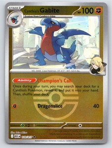 Cynthia's Gabite (Poke Ball) 110/217 Ascended Heroes Reverse Holo