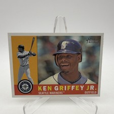 KEN GRIFFEY JR 2009 Topps Heritage SP #704 High Number Base Shortprint Mariners