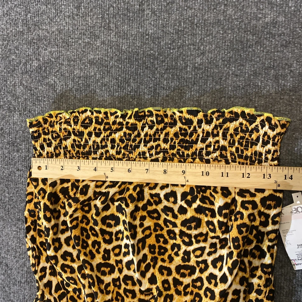 Mameluco Bongo Encubrir Juniors Mediano Estampado Guepardo Playa Verano NUEVO CON ETIQUETAS NUEVO Océano Foto 4 de 4