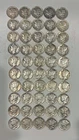 Lot of 50 lower grade 1940's Mercury dimes $5.00 face value 90% silver