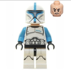 LEGO Star Wars Clone Trooper Lieutenant Minifigure Phase 1, SW0629 75085