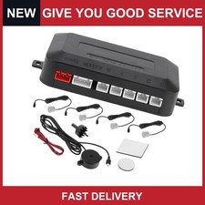 Reverse Backup Radar System Reverse Parking Sensors Rear 4Pcs Parking Sensor New