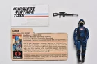 Vintage GI Joe -1983 COBRA SOLDIER w/ Filecard - 100% Complete - Hasbro