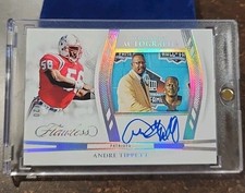 2024 Panini Flawless Andre Tippett 🔥 Hall Of Fame On Card Auto Silver /20 Pats