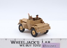 Scout Car Daimler MKII 1970 TAN 9781 Britain's LTD 4" w/Figures Made in England