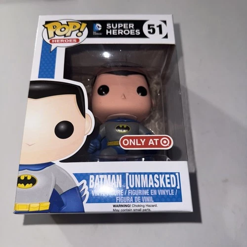 Funko POP! Heroes DC Comics DC Super Heroes Batman Unmasked #51