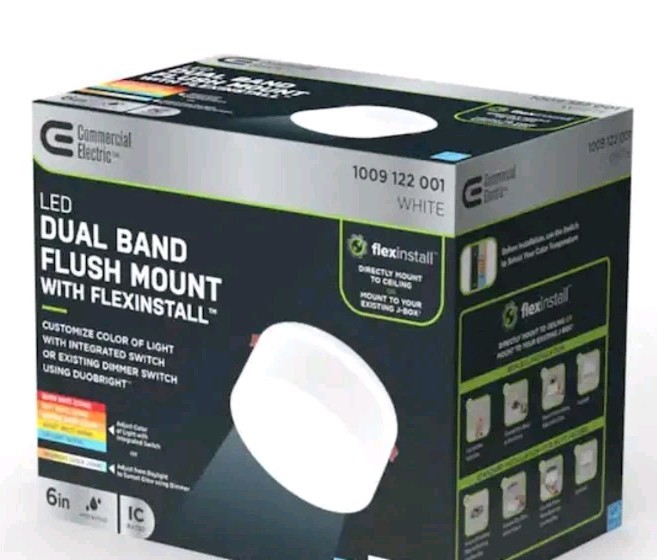 Commercial Electric 92064 Flexinstall Dual Band 6