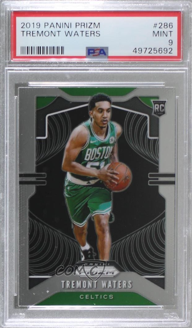 2019-20 Panini Prizm Rookie Tremont Waters #286 PSA 9 MINT Rookie RC