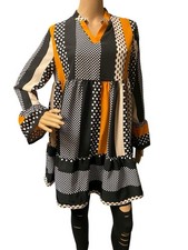 SHEIN Halloween Polka Dotted Designs Oversized Tunic Top OR Dress; size XL