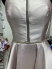 Size 9 Pale Pink Rhinestone Waist Prom Homecoming Cocktail Dress W/Pockets NWT — photo 2