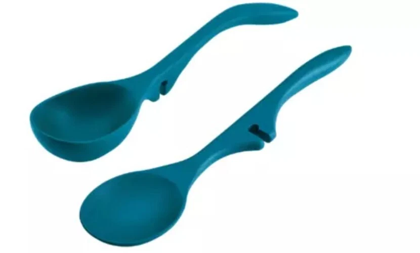 Rachael Ray Herramientas y Gadgets Juego de 2 Piezas Herramientas Perezosas, Azul - Foto 2 de 4