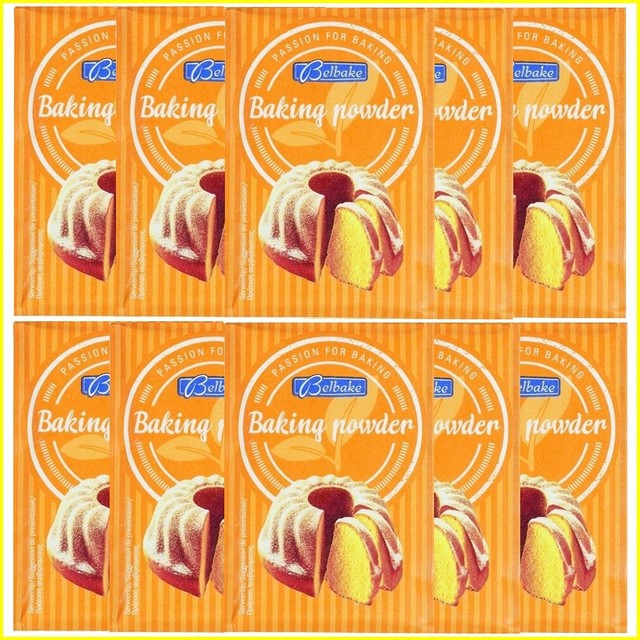 Belbake Baking Powder (150g) 10 X 15g Sachets Premium Quality Like Dr