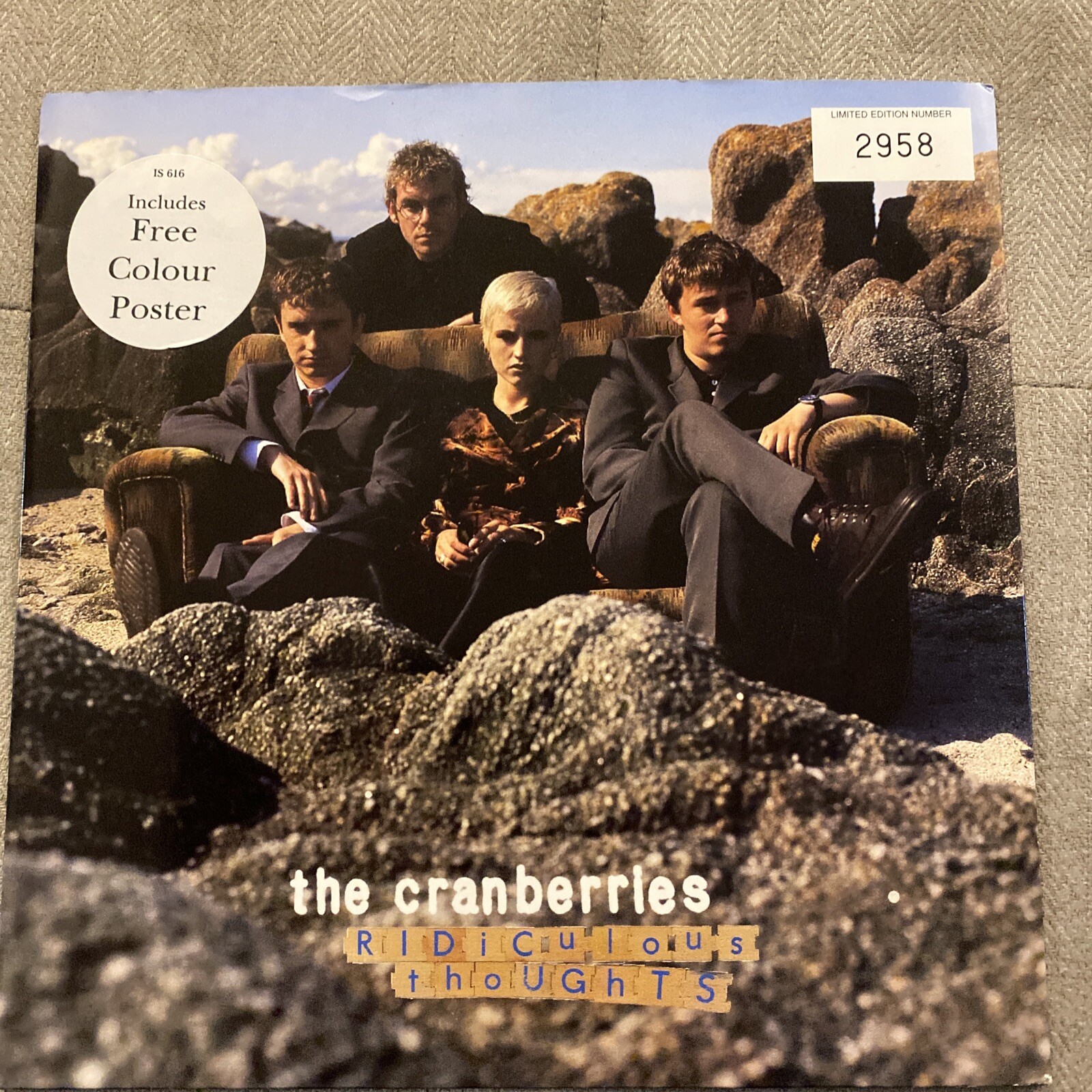 The Cranberries Ridiculous Thoughts 7 Inch Limited Edition With Poster