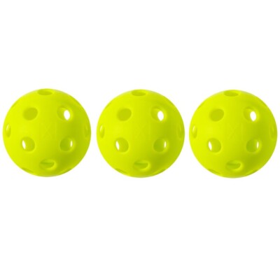 3er Pack - Franklin X-26 Pickleballs Indoor - USA Pickleball Approved