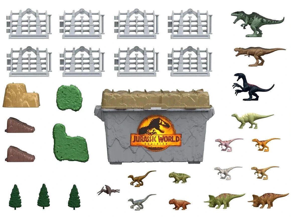 Compre Jurassic World - Kit Jogo, Carrinho, Dinossauro - Mega Ovo