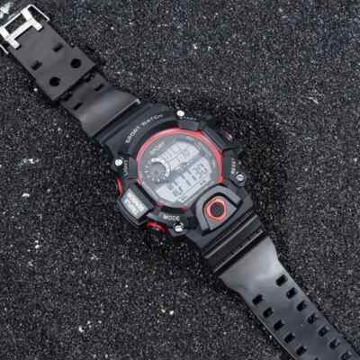 LED Digital Wristwatch - Waterproof and Multifunctional