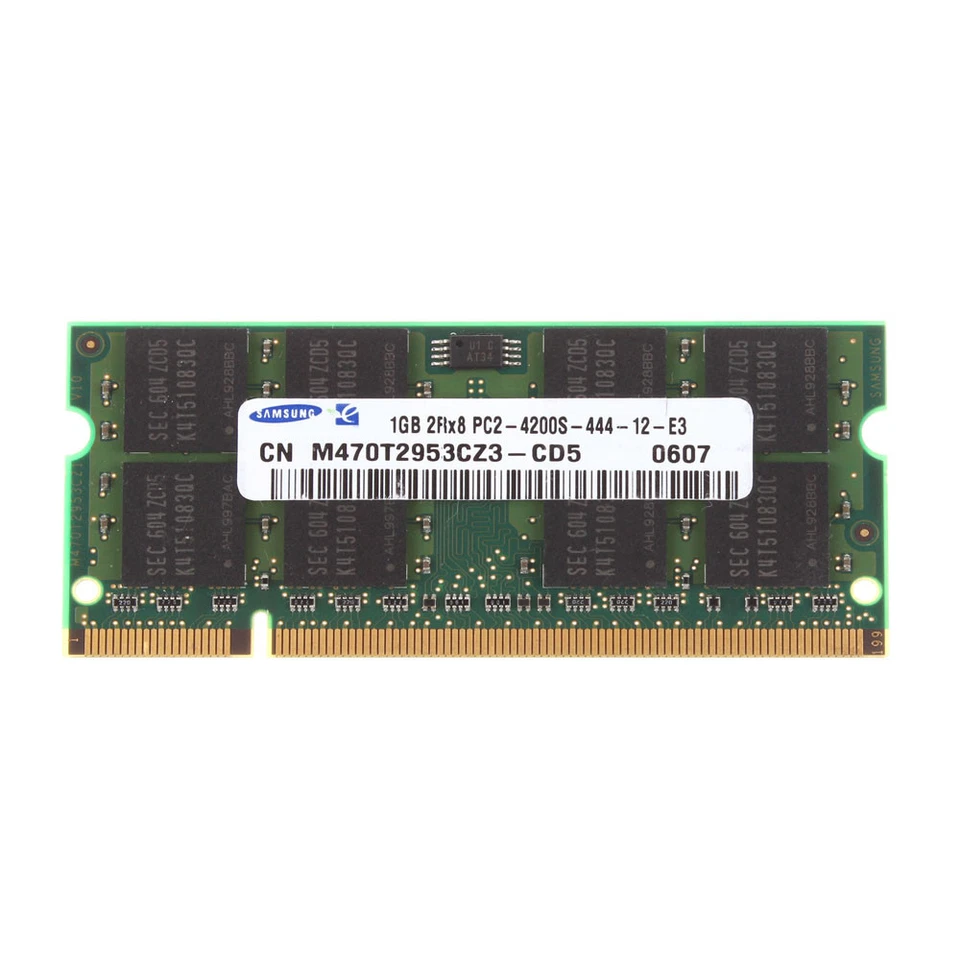 DDR2 For Samsung 1GB 2GB 4GB PC2-4200 533Mhz 200Pin Laptop RAM Memory SODIMM LOT - Image 3 of 4