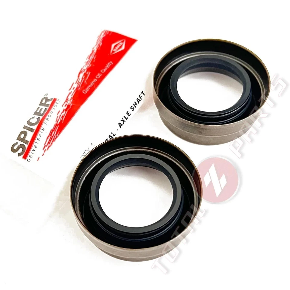 Dos sellos de eje interior Spicer® Dana 30/44 delanteros para Jeep Wrangler 03-17 JK/TJ/LJ Foto 3 de 3