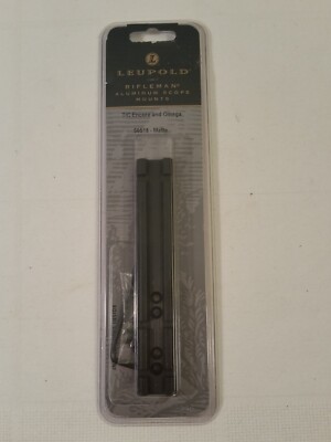 Leupold Rifleman Aluminum Scope Mount T/C Encore Omega 56518 Matte Black