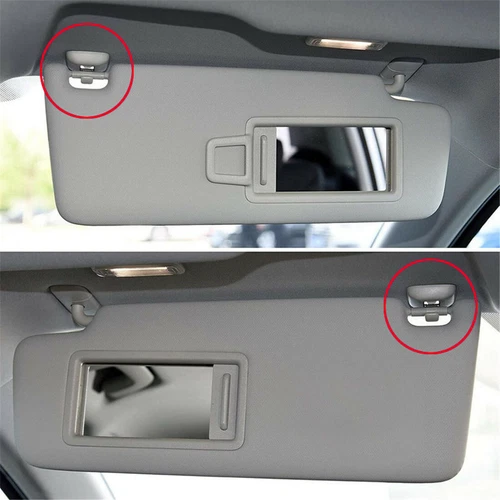 2pcs Sun Visor Clip Bracket for Audi A3 A4 A5 Q3 Q5 8E0857562 A7 B6 B7 B8 P3X9 - Bild 5 von 5